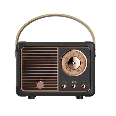 Radio Bluetooth Speaker Portable Gift Mobile Phone Subwoofer Nostalgic USB Mini Speaker HM11