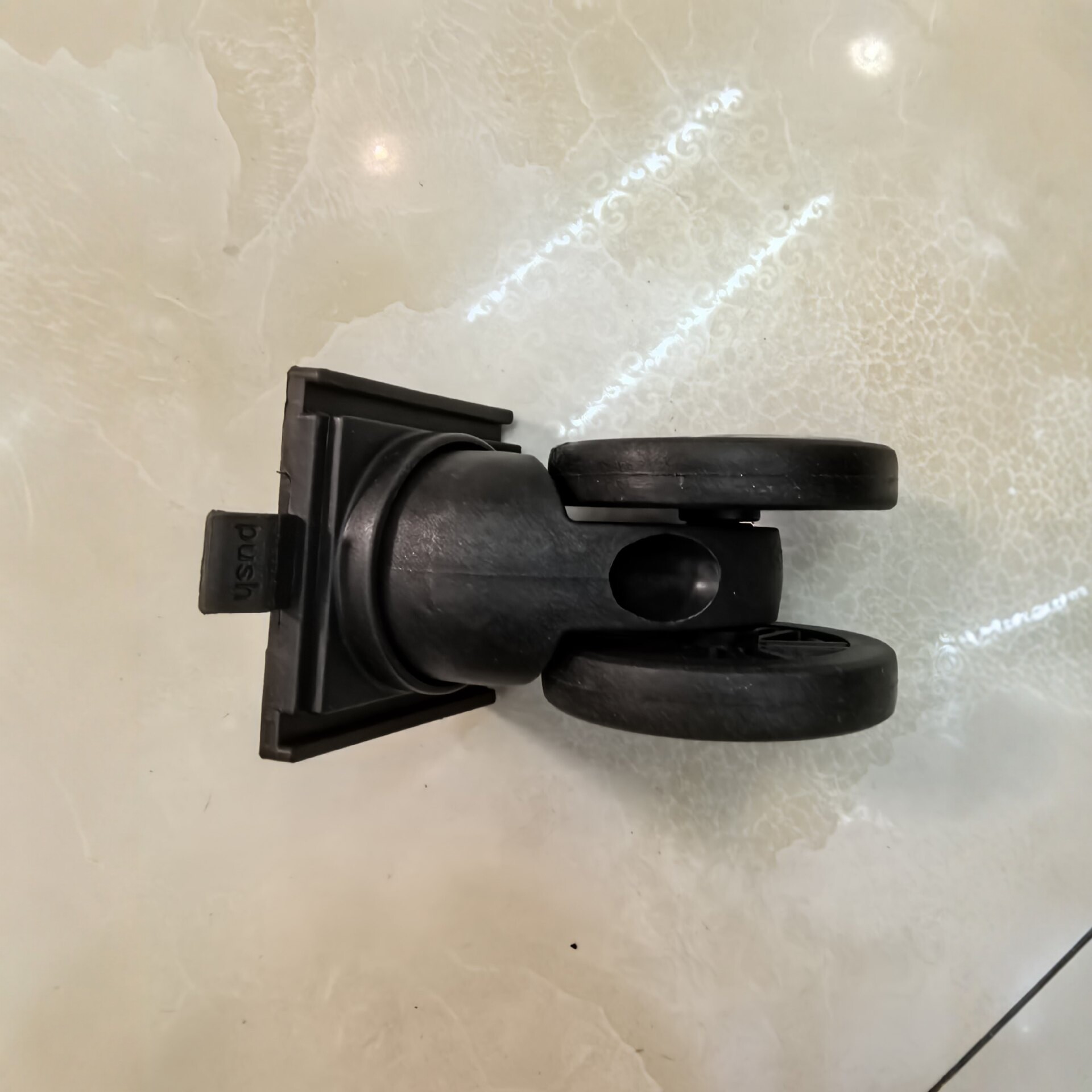 Universal wheel luggage accessories silent detachable universal double row wheels shock-absorbing brake