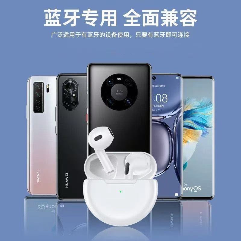new tws bluetooth earphones semi-in-ear Huaqiangbei 6th generation pro6/4th generation wireless earphones high quality exclusive supply