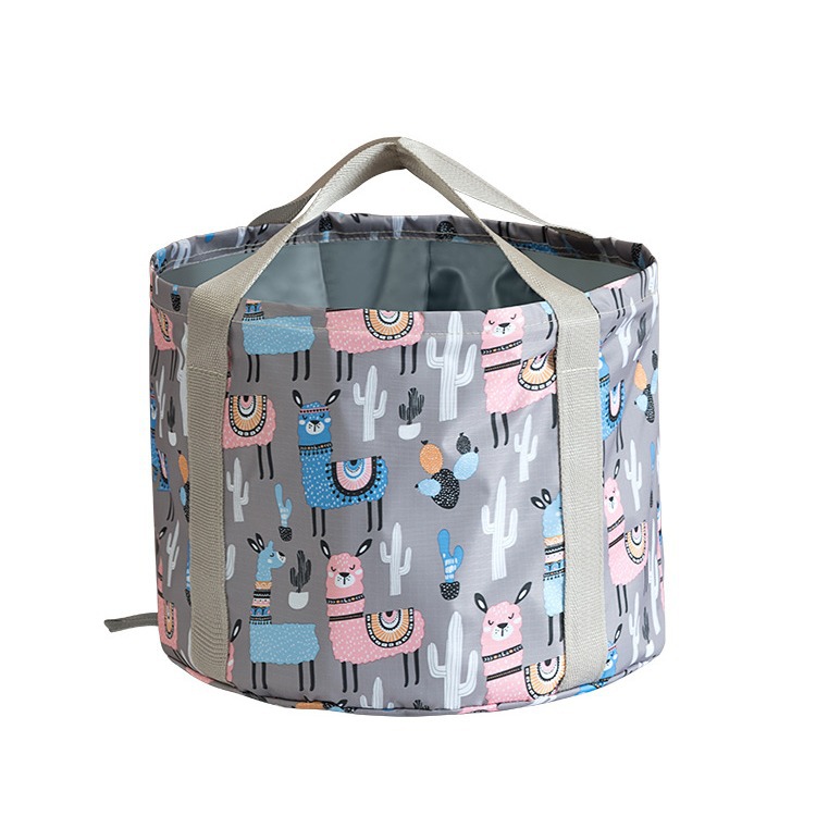 Foldable Wash Basin Foot Soaking Bucket Foot Soaking Bag Large Capacity Outdoor Home Picnic Fishing Bucket