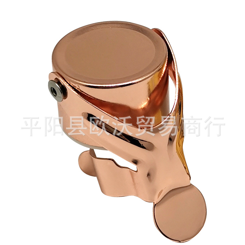 All metal wine stopper red wine stainless steel fresh-keeping stopper fresh-keeping champagne stopper leak-proof wine stopper silver wine stopper