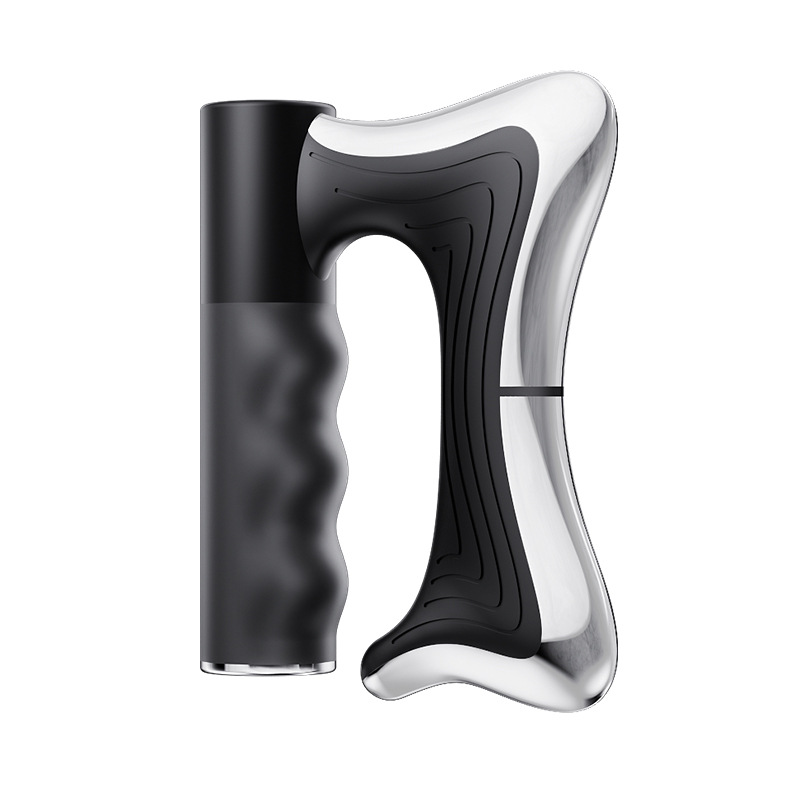 Sports Fitness Electric Fascia Knife Scraping Instrument Muscle Soreness Relief Vibration EMS Microcurrent Full Body Massager