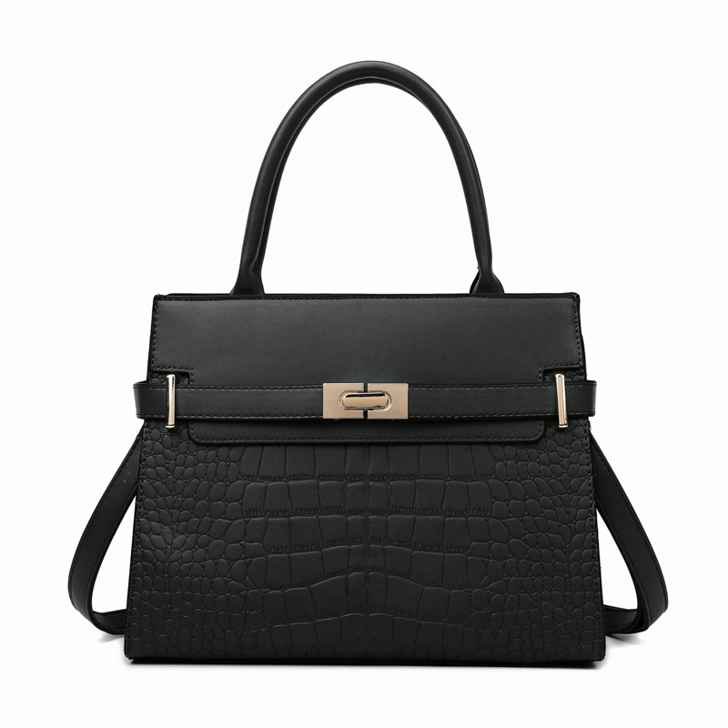 Handbags Women's Bag 2024 New Stone Grain Multi-piece Set Women's Bag Shoulder Crossbody Handbag