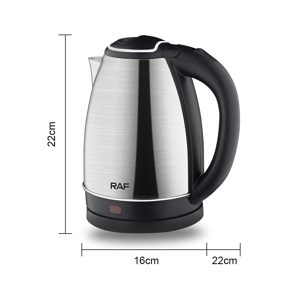 Electric Kettle Stainless Steel Tea Maker Food Grade Electric Kettle Auto Shut-off Water Boiler 2.0L