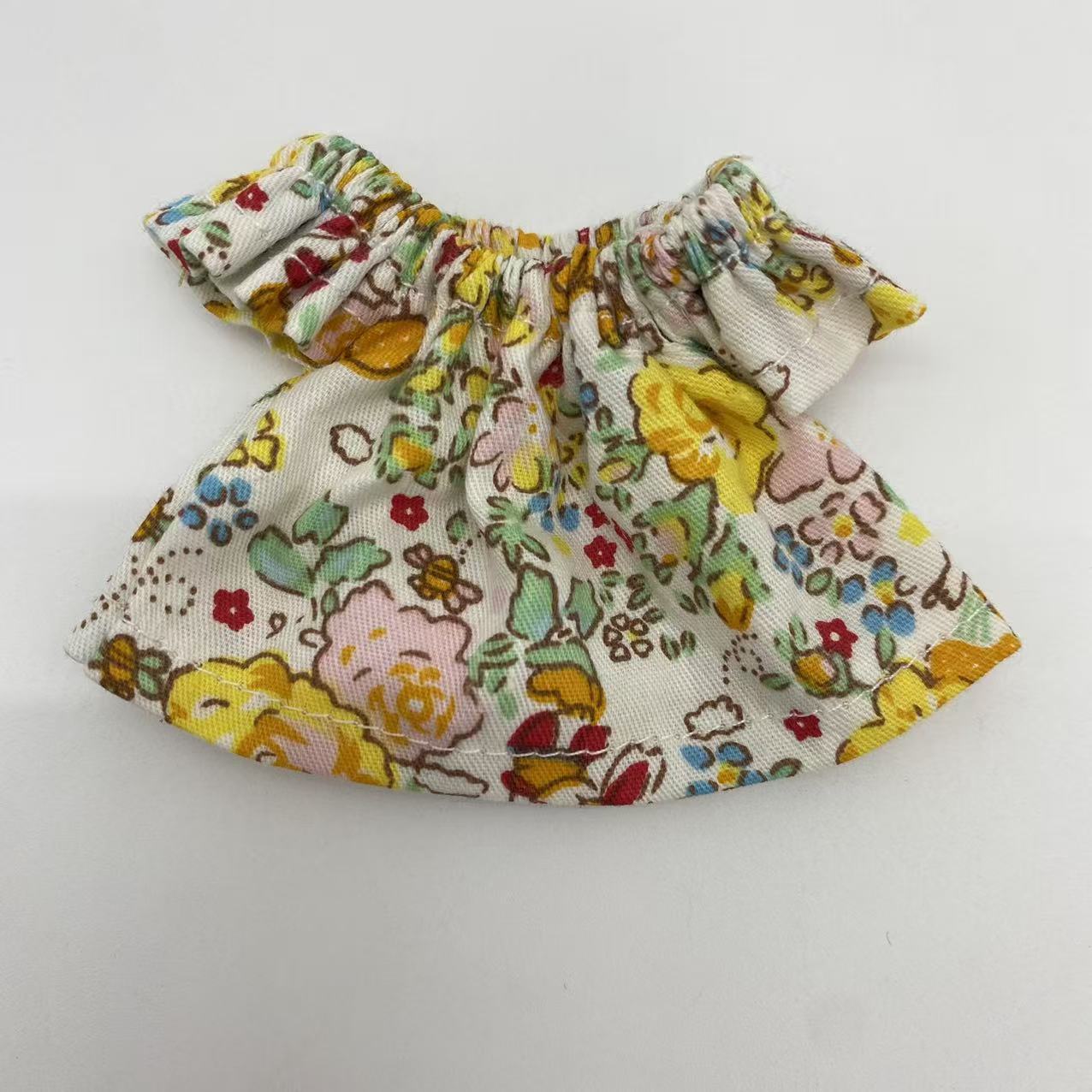 Small skirt 14cm,掌门狗 dress 10cm pendant doll top suitable for Labubu doll clothes accessories