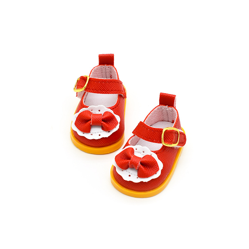 20cm Cotton Doll Shoes Star Doll Leather Shoes Doll Clothes Changing Accessories No Attribute Butterfly Princess Shoes