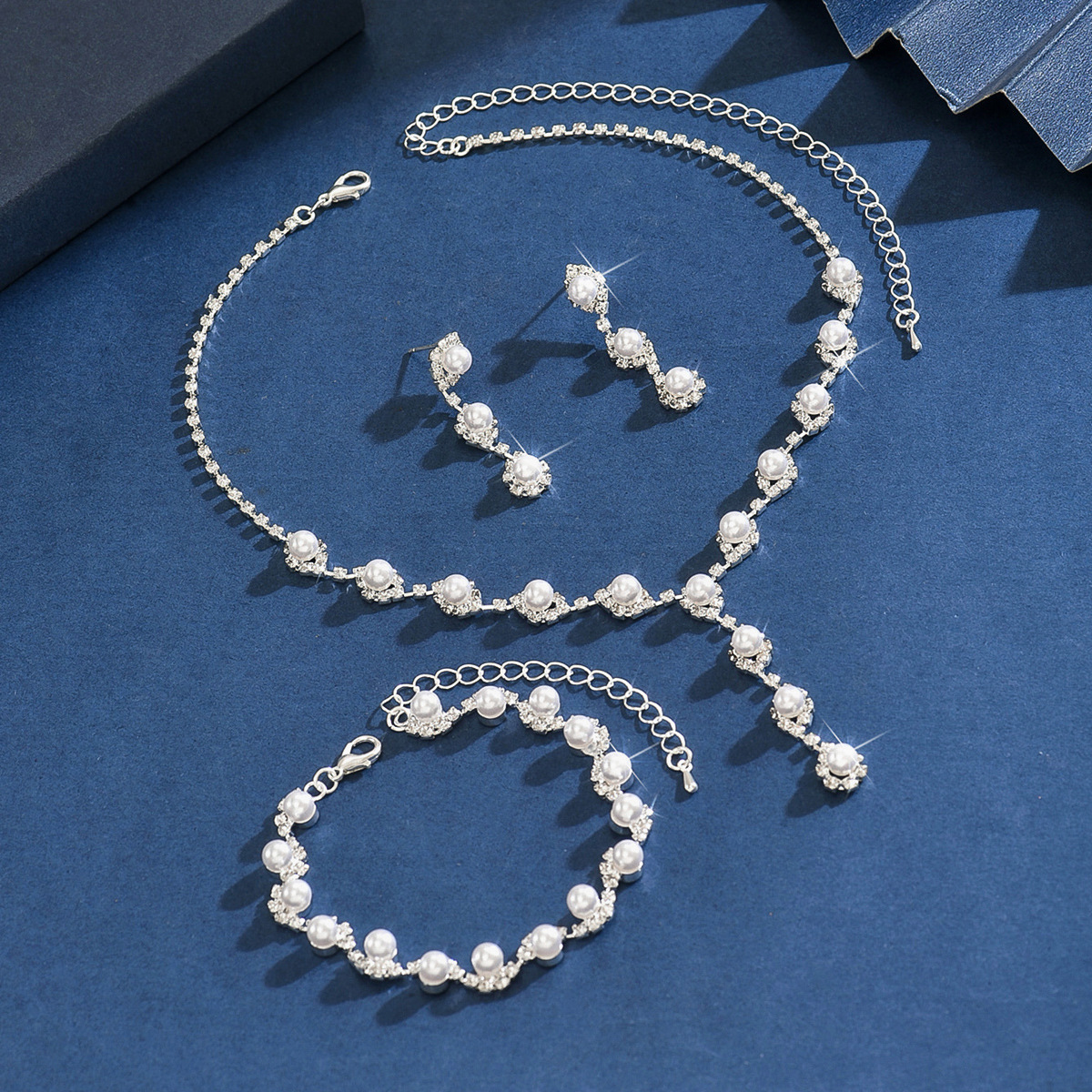 Collection】 Bride Dress Simple Jewelry Set Bride Set