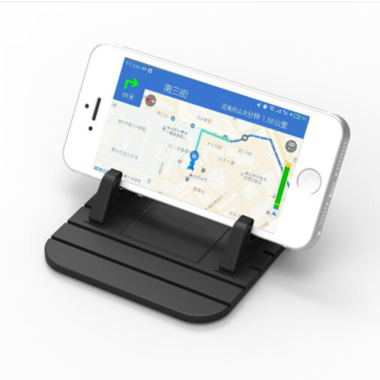 Silicone anti-slip pad car phone mount multifunctional car interior silicone support navigation phone holder