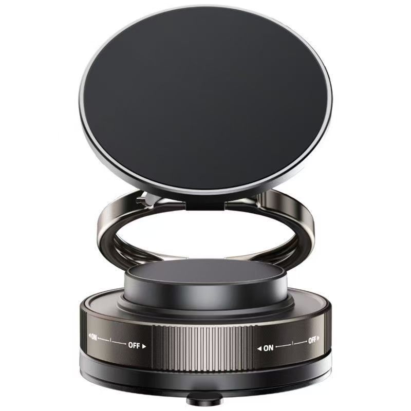Vacuum Adsorption Magnetic Phone Bracket New Car Suction Cup Navigation Car Interior Special Phone Holder Hot
