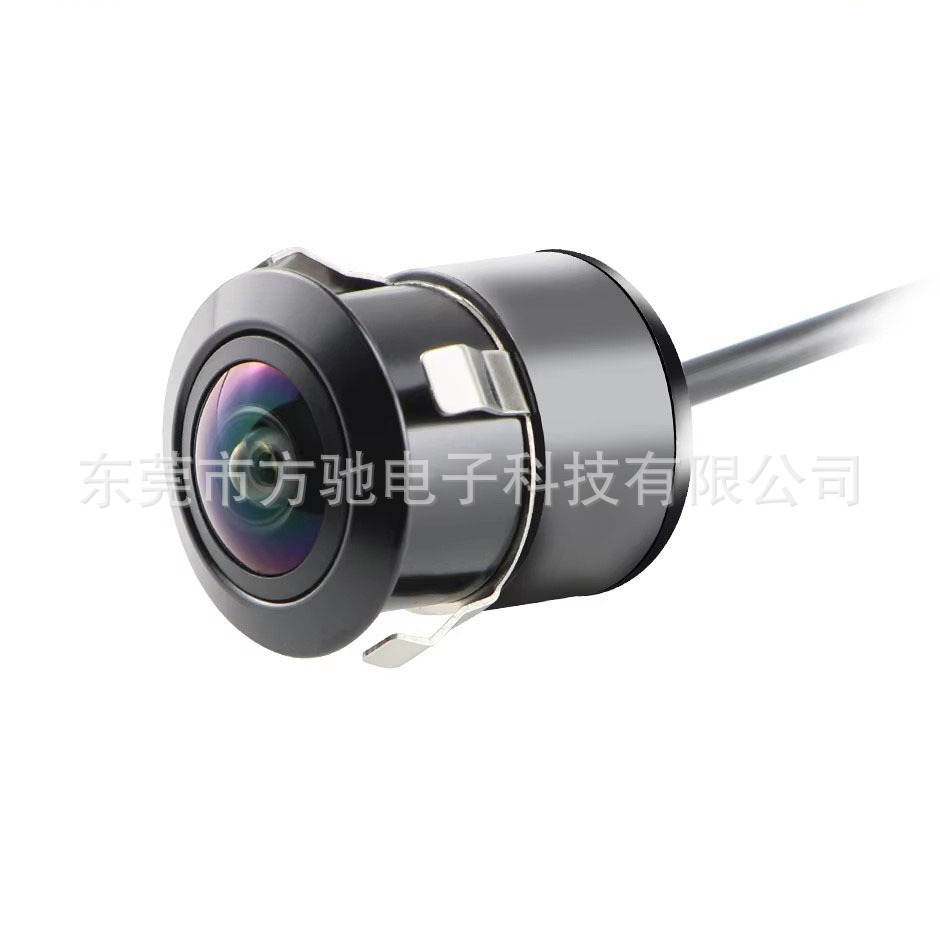 Drilled hole AHD car camera reversing image HD wide angle night vision 1080P fisheye rear view