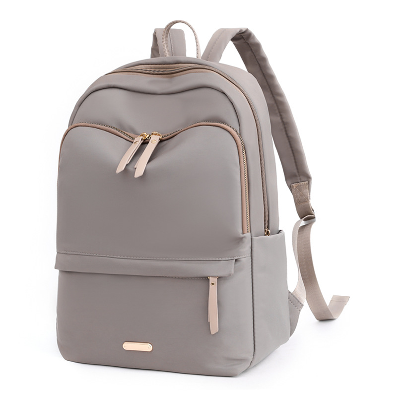Double-shoulder bag 2025 new student laptop bag women 14 inch women's business large capacity backpack