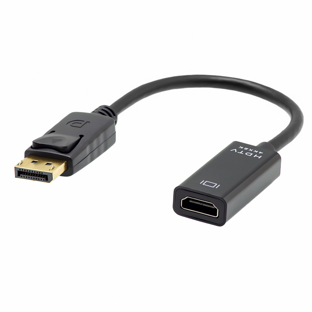 DP to HDMI adapter cable 4K30Hz HD converter projector monitor connection cable DP TO HDMI cable