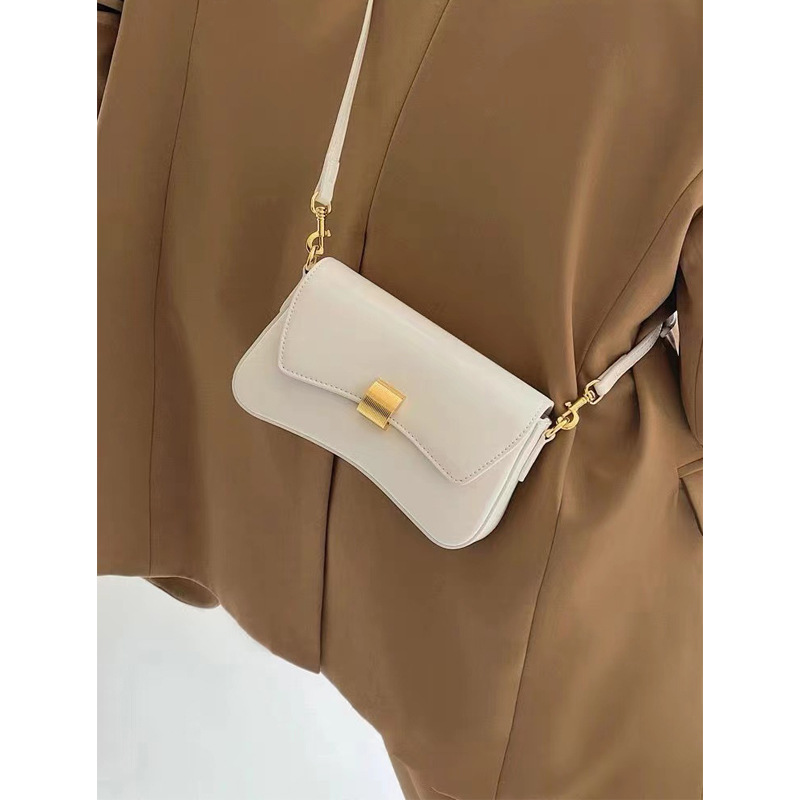 Women's Bag 2026 New Bag Baguette Bag Underarm Bag Single Shoulder Crossbody Small Bag