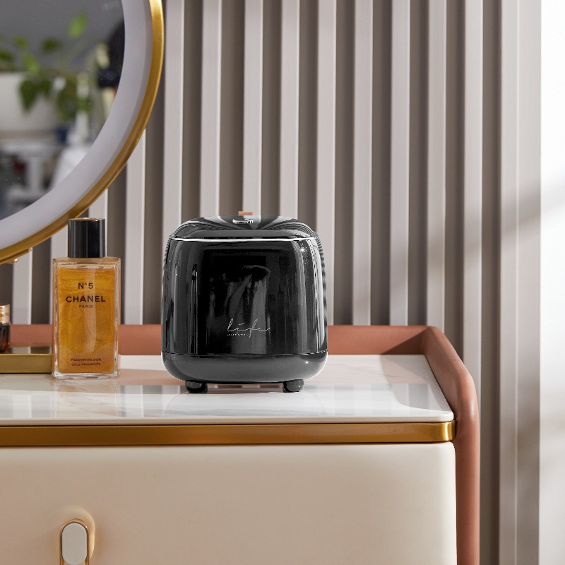 Wind Desktop Press Trash Can Living Room Bedroom Office Desk Storage Double Layer Small Wastebasket