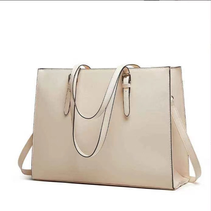 2026 new simple style women's shoulder bag large capacity computer bag