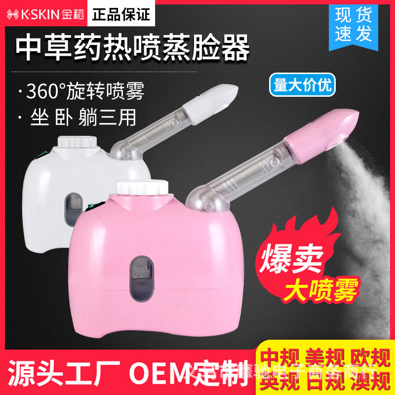 Facial Steamer Nano Moisturizing Device Humidifier Facial Hydrating Sprayer Beauty Steamer Nose Steamer Skin Rejuvenation