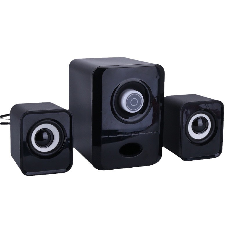 Phone Desktop Computer Notebook Desktop Wired Speaker USB Home 2.1 Stereo Subwoofer Speaker