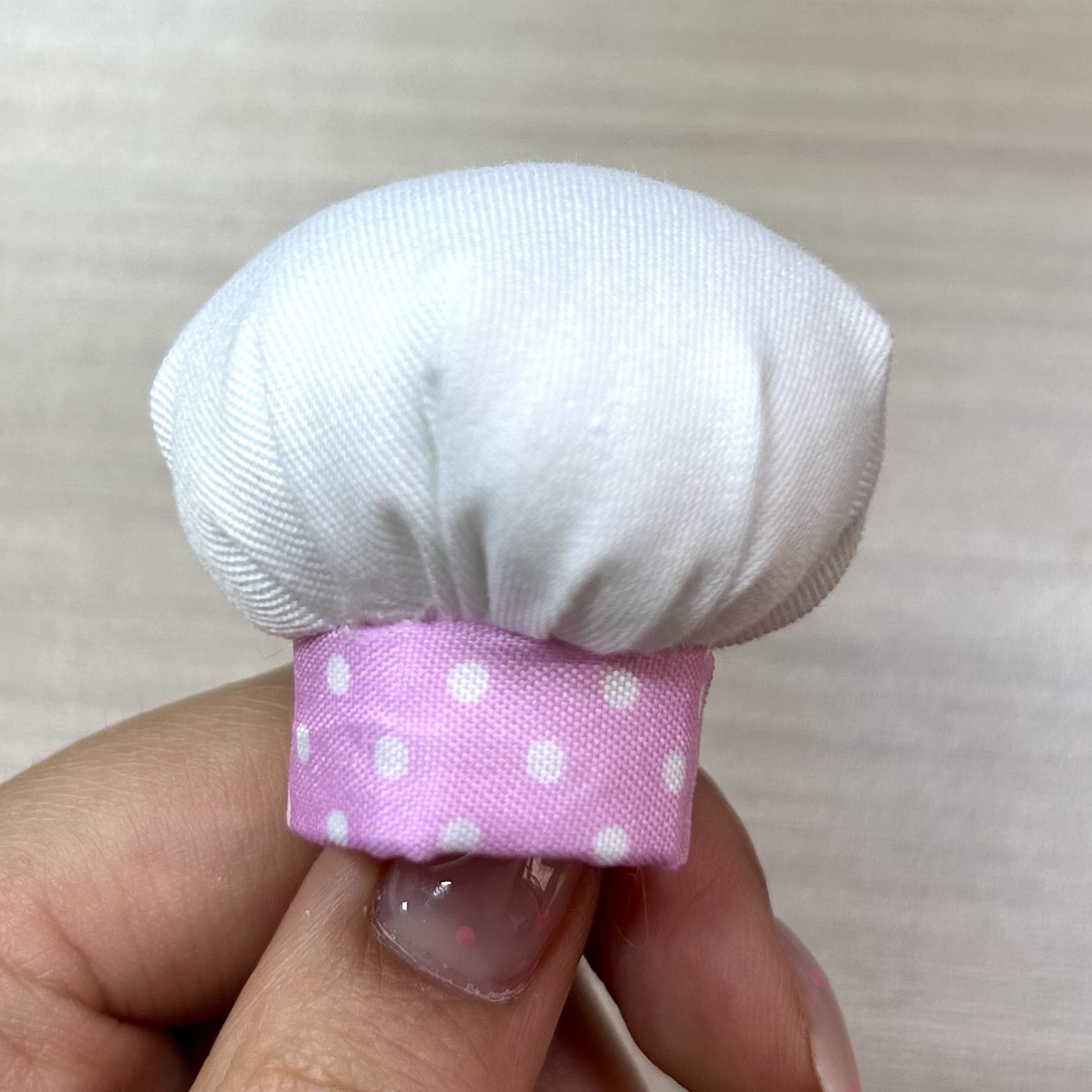 14cm Wallace and Gromit kitty polka dot chef hat 15cm potato doll DIMOO doll clothing diy accessory accessory