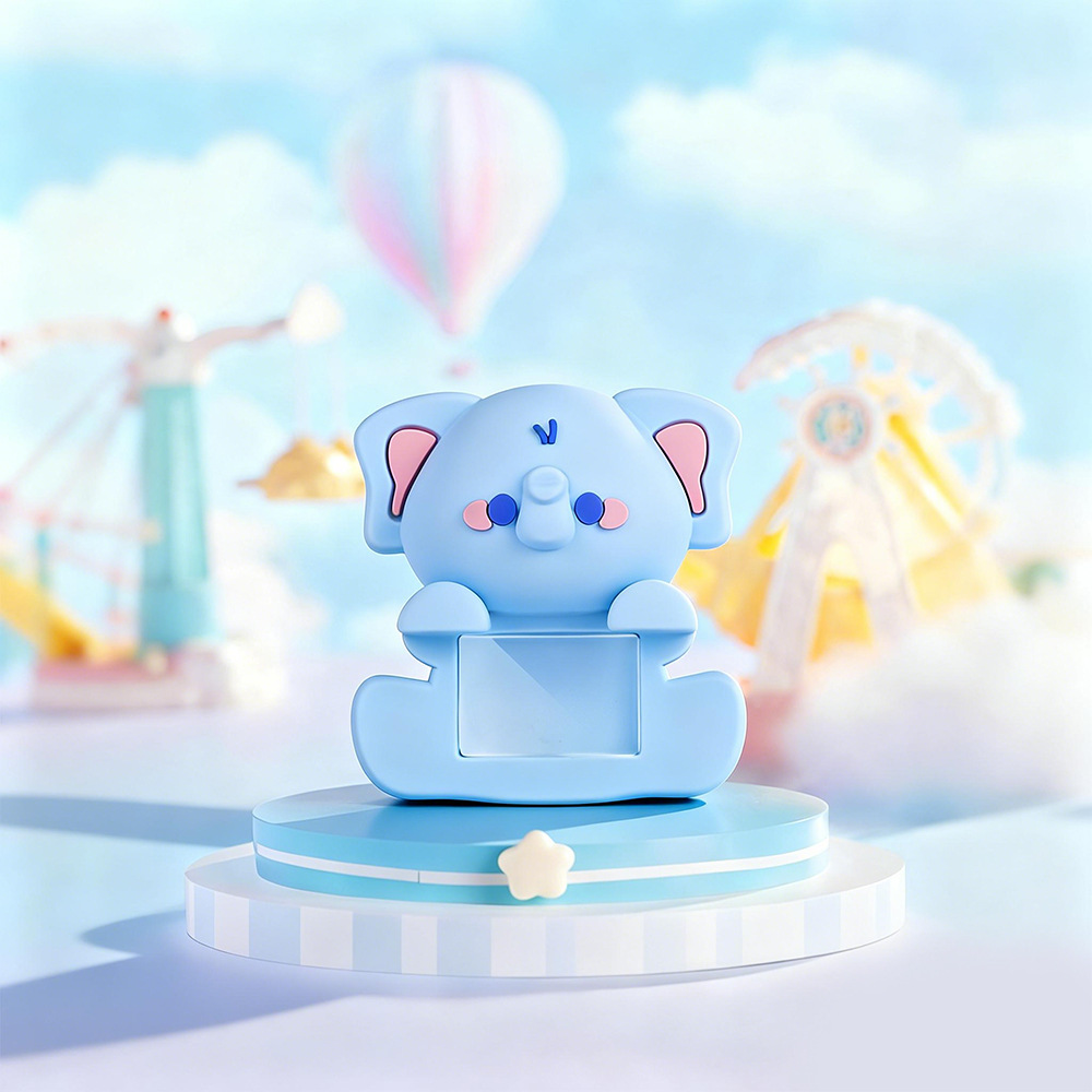 2026 New Cartoon Cute Lying Down Blind Box Phone Case Laptop Screen Ornament DIY