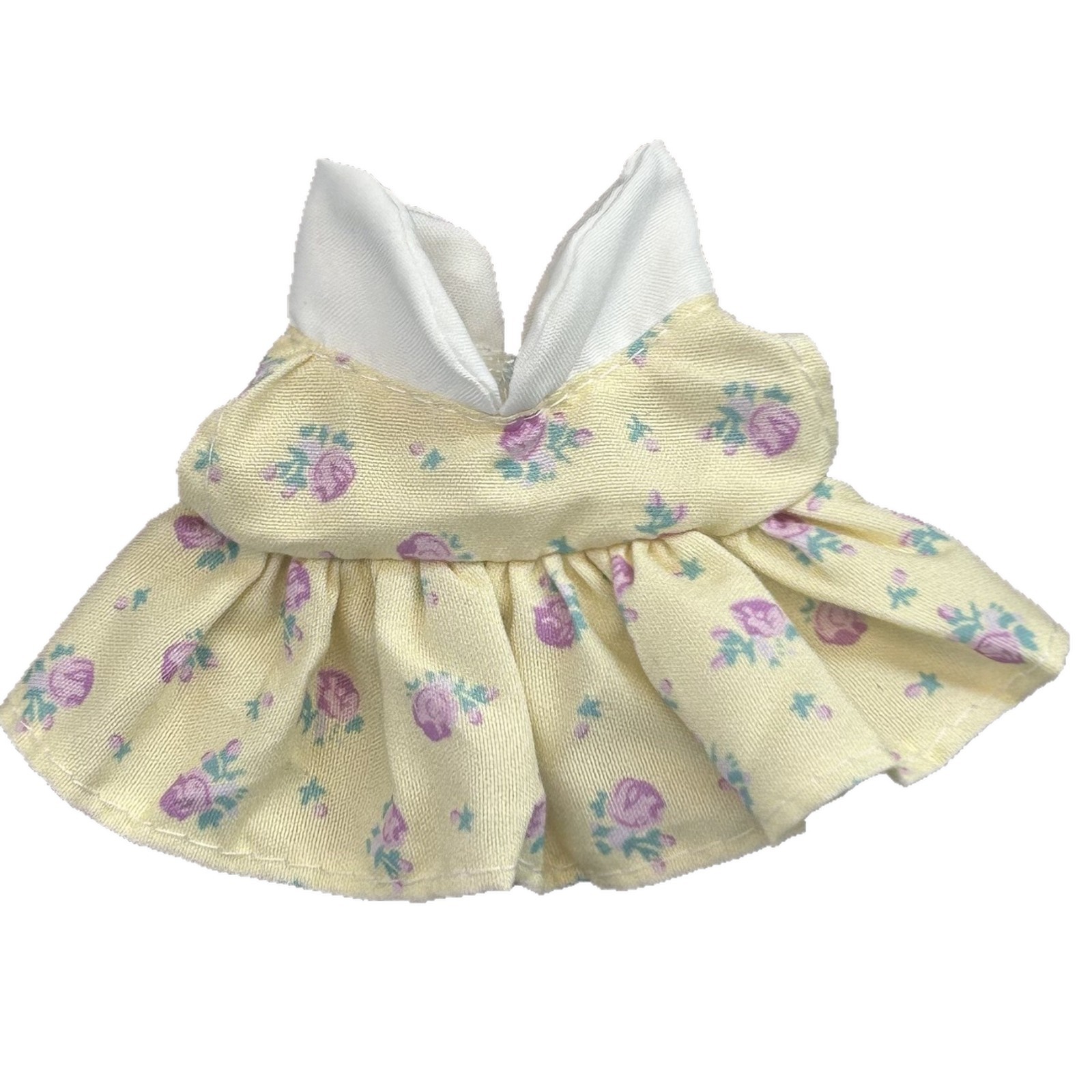10cm doll clothing 17cm cotton doll floral dress replacement outfit kt cat diy accessory dimoo outfit