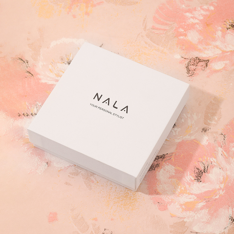 NALA Jewelry Packaging Box Necklace Ring Earrings Set Paper Box Gift Packaging Jewelry Box
