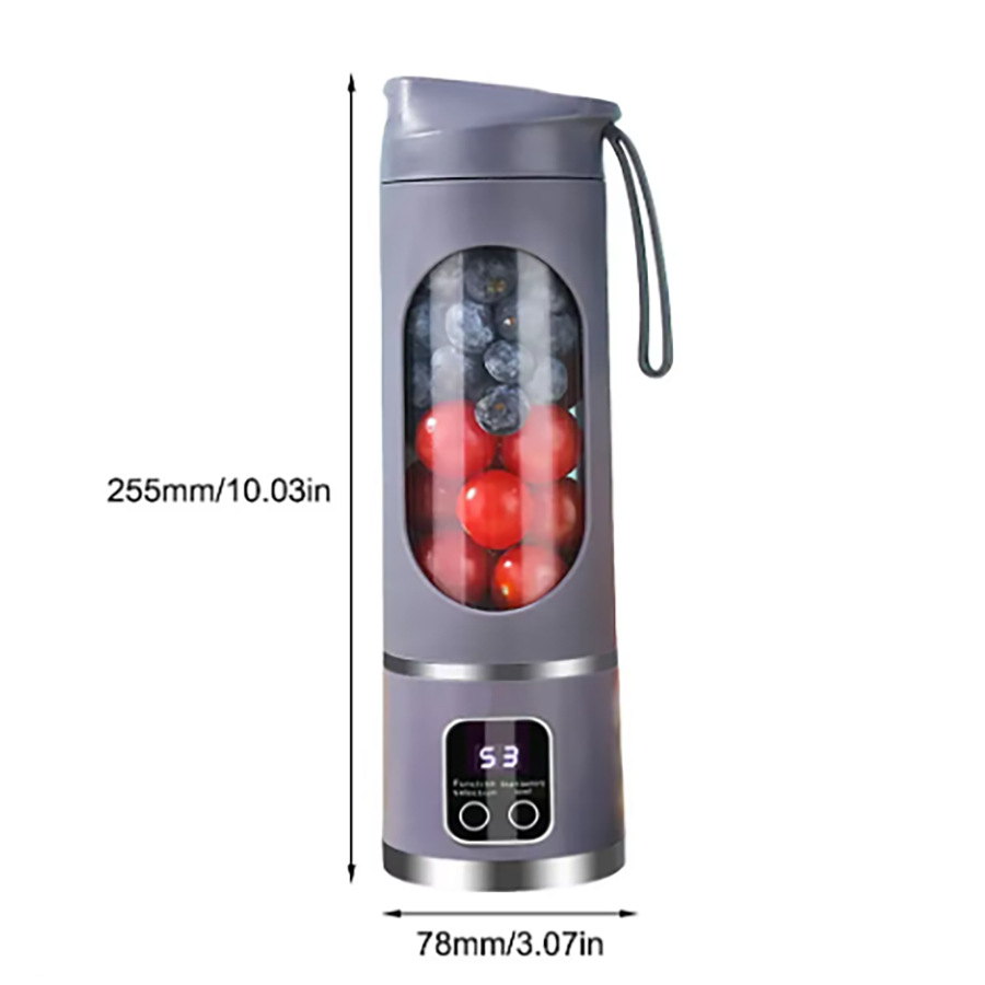 New Juicer Home Ice Crushing Juice Cup USB Charging Portable Juicer Outdoor Travel Cup