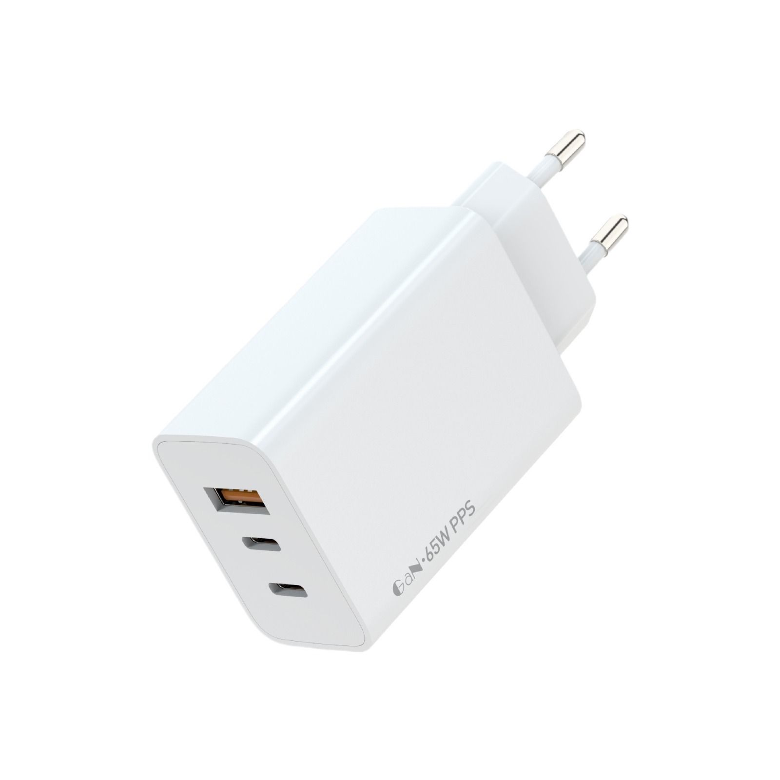 65W Charger 2C1A GaN Charging Head for Phone Laptop 2C1A Triple Port Fast Charger