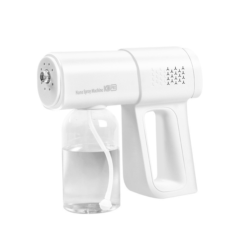 New alcohol disinfection spray gun K5PRO blue light nano electric household air sterilization atomizer