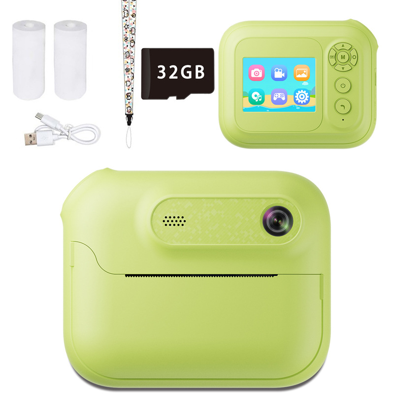 Children's Polaroid camera toy print camera can take photos and video instant print