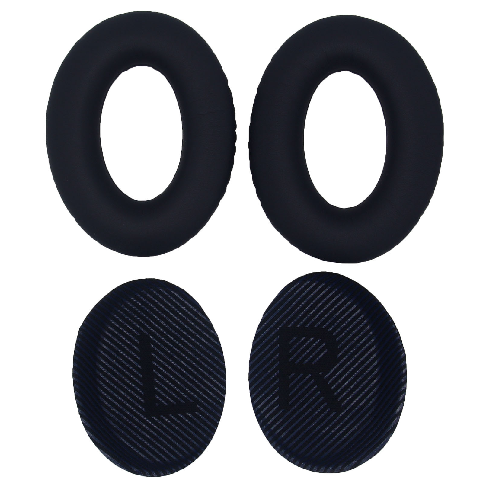 QC35藏蓝色耳套+藏蓝色LR垫棉