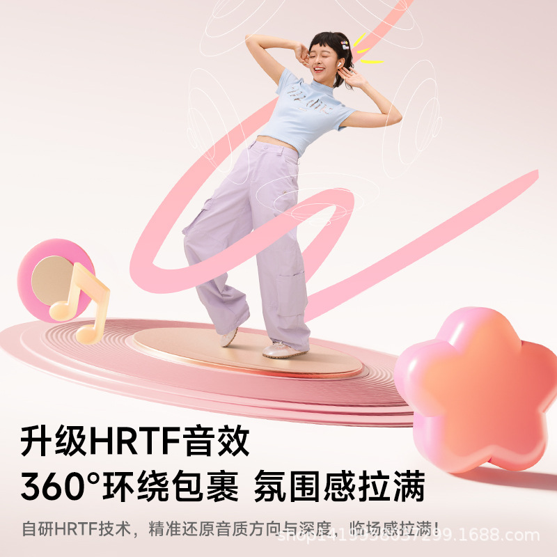 New Earphones BS2 Lite Bluetooth Earphones 2026 Wireless Semi-In-Ear Long Battery Life Small Portable Earphones