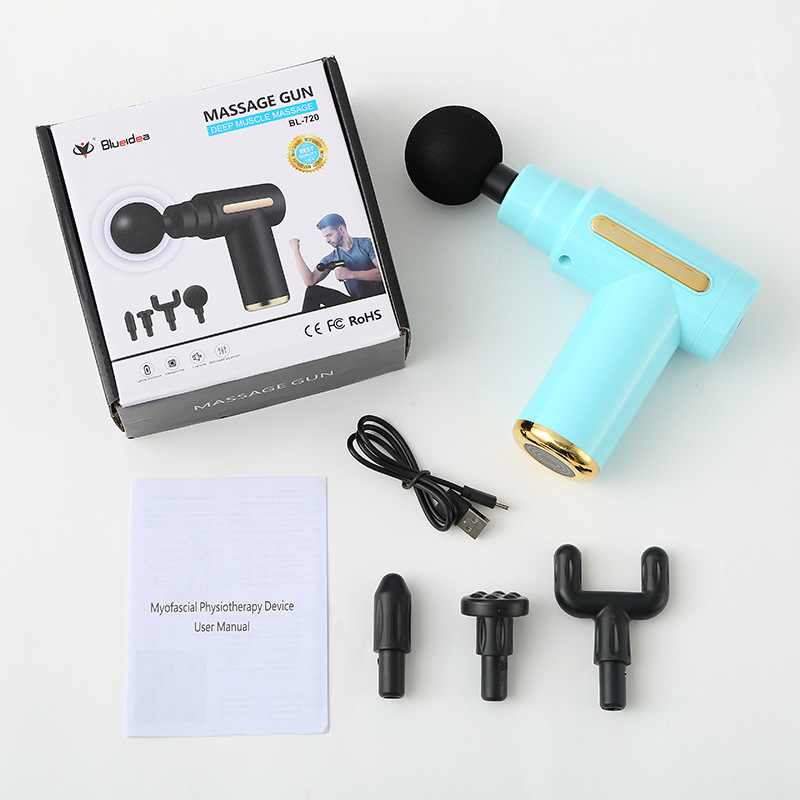 Blueidea-720 Fascia Gun Home Fitness Relax Muscle Massager Relieve Pain Massage Gun