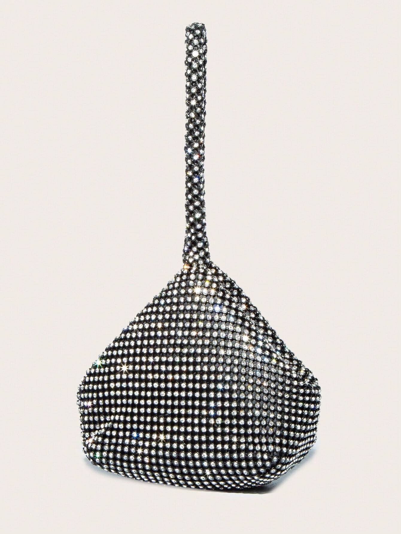 Diamond Evening Bag Pure Handmade Rhinestone Mine Evening Bag Clutch Banquet Bag Women's Handbag