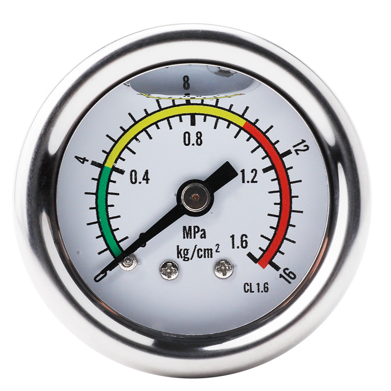 Barometer Water Pressure Gauge High Precision Air Conditioning Pressure Gauge Radial Axial Oil Pressure Barometer Vacuum Negative Pressure Gauge
