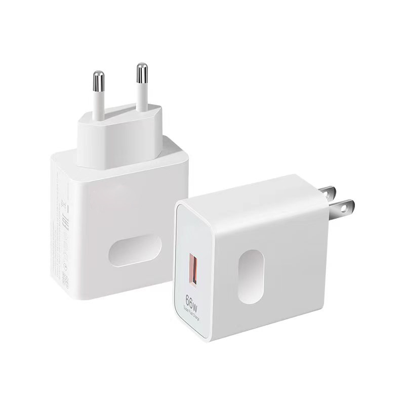 Applicable Huawei European Standard 66W Charger USB Mobile Fast Charging Head American Standard Charging Head Flash Charging Original Set