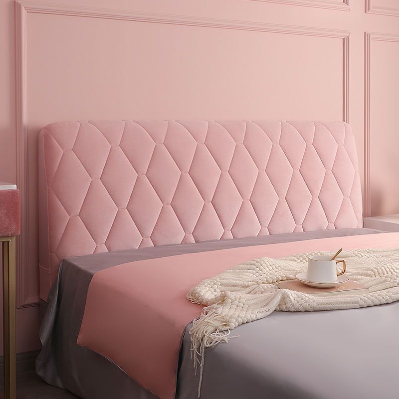 Full cloth fabric bed head cover soft bag simple modern bed head cover European leather bed dust cover wooden bed head protective cover