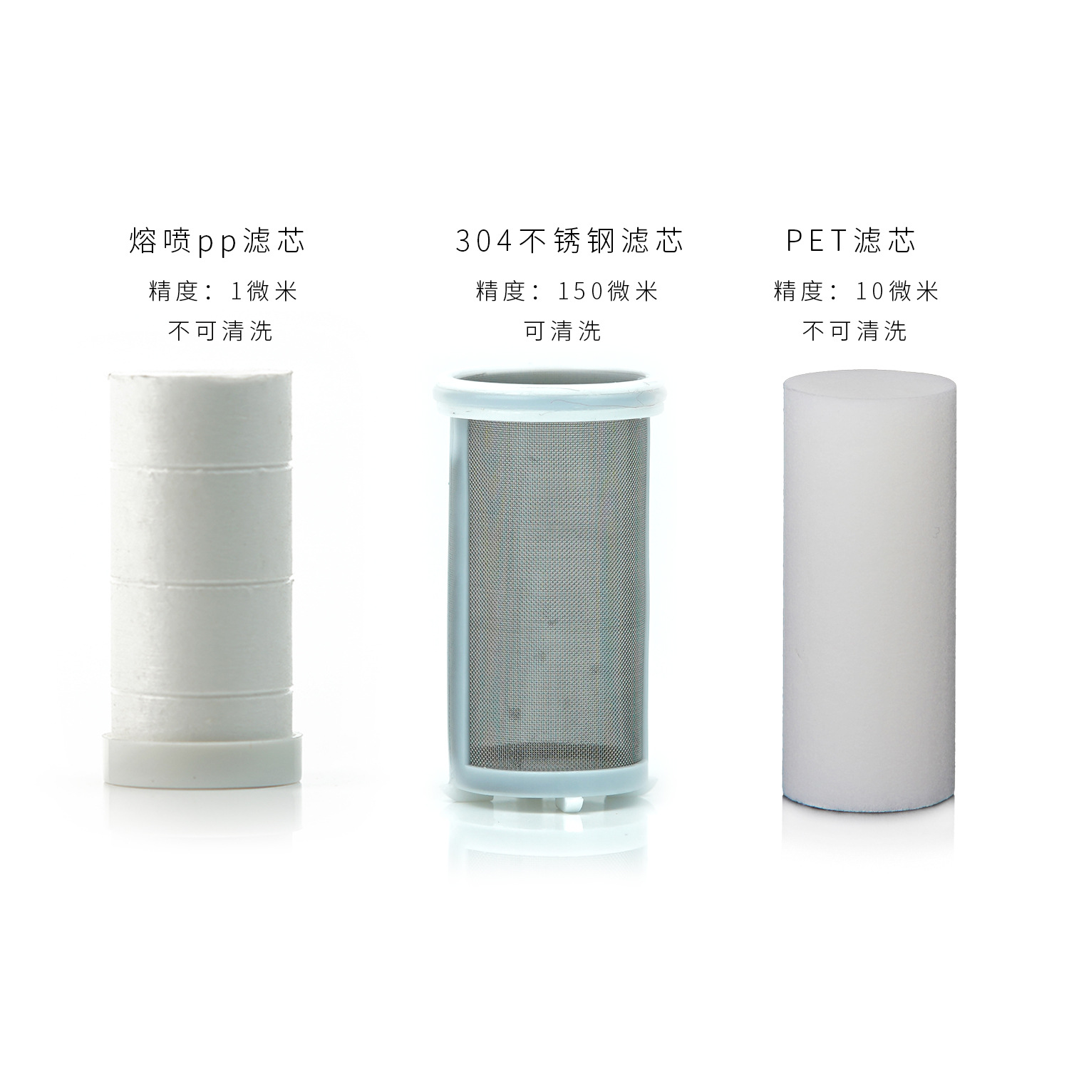 2-point G3/8 quick connect micro filter water purifier pre-stainless steel mesh atomizer descaler wall-hung boiler scale inhibitor