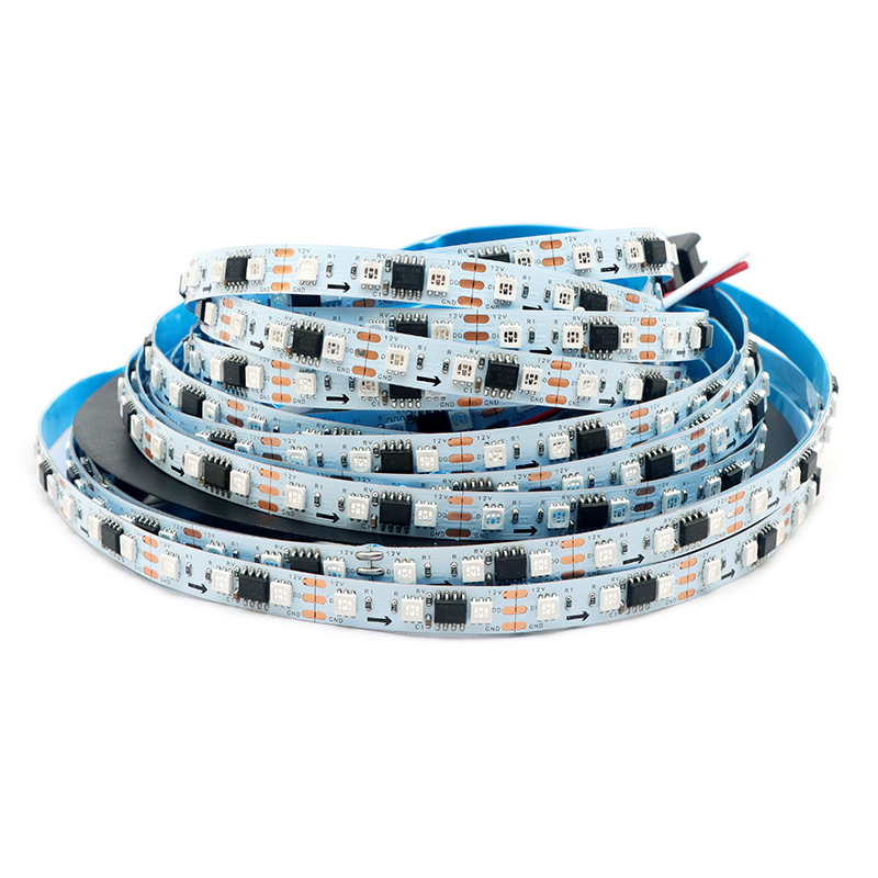 First purchase then payment 12v2811 led strip led light strip 3535RGB white bare board linear light LED magical color 96 lights color changing