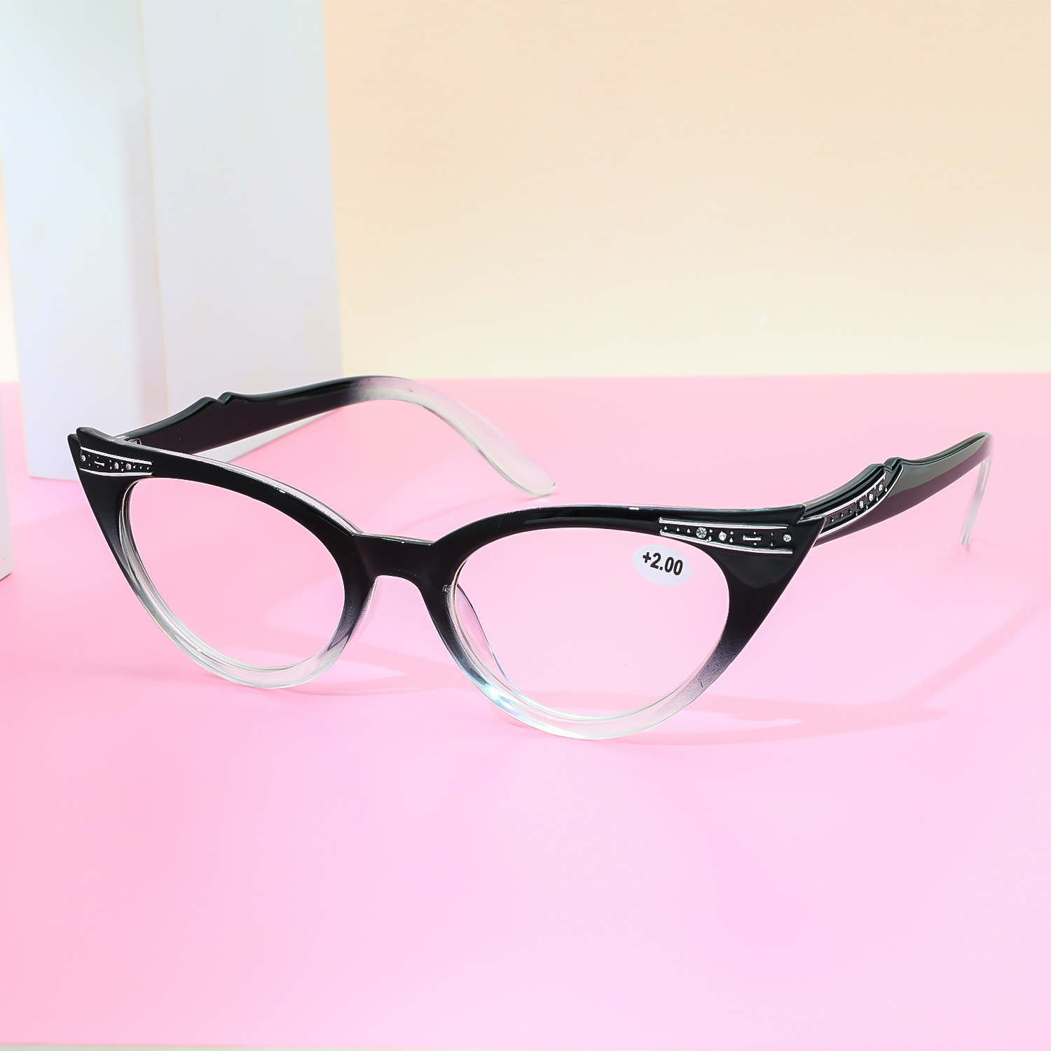 Cat Eye Reading Glasses High Definition Reading Glasses for Men and Women Middle-aged and Elderly CE 9713