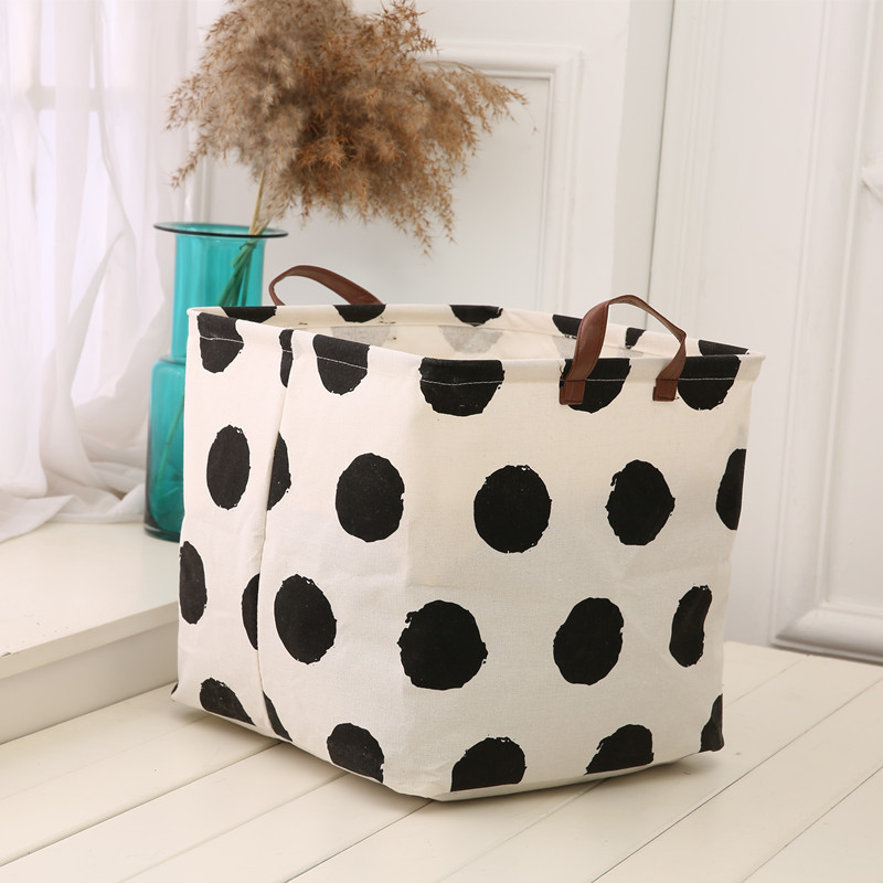 Dirty Clothes Storage Basket, Square Box, Foldable Toy Storage Basket, Home Storage Box, Fabric Quilt Storage Bag