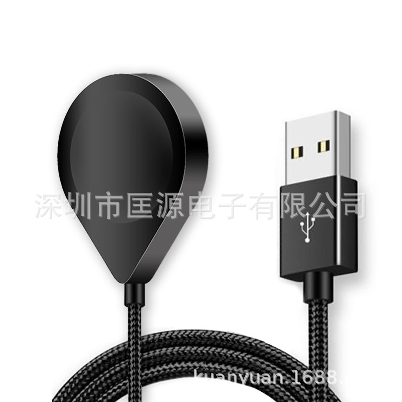 Water Drop New 48 Braid Two-in-One for Apple Watch Charger iWatch Charging Base Fast Charging No Upgrade