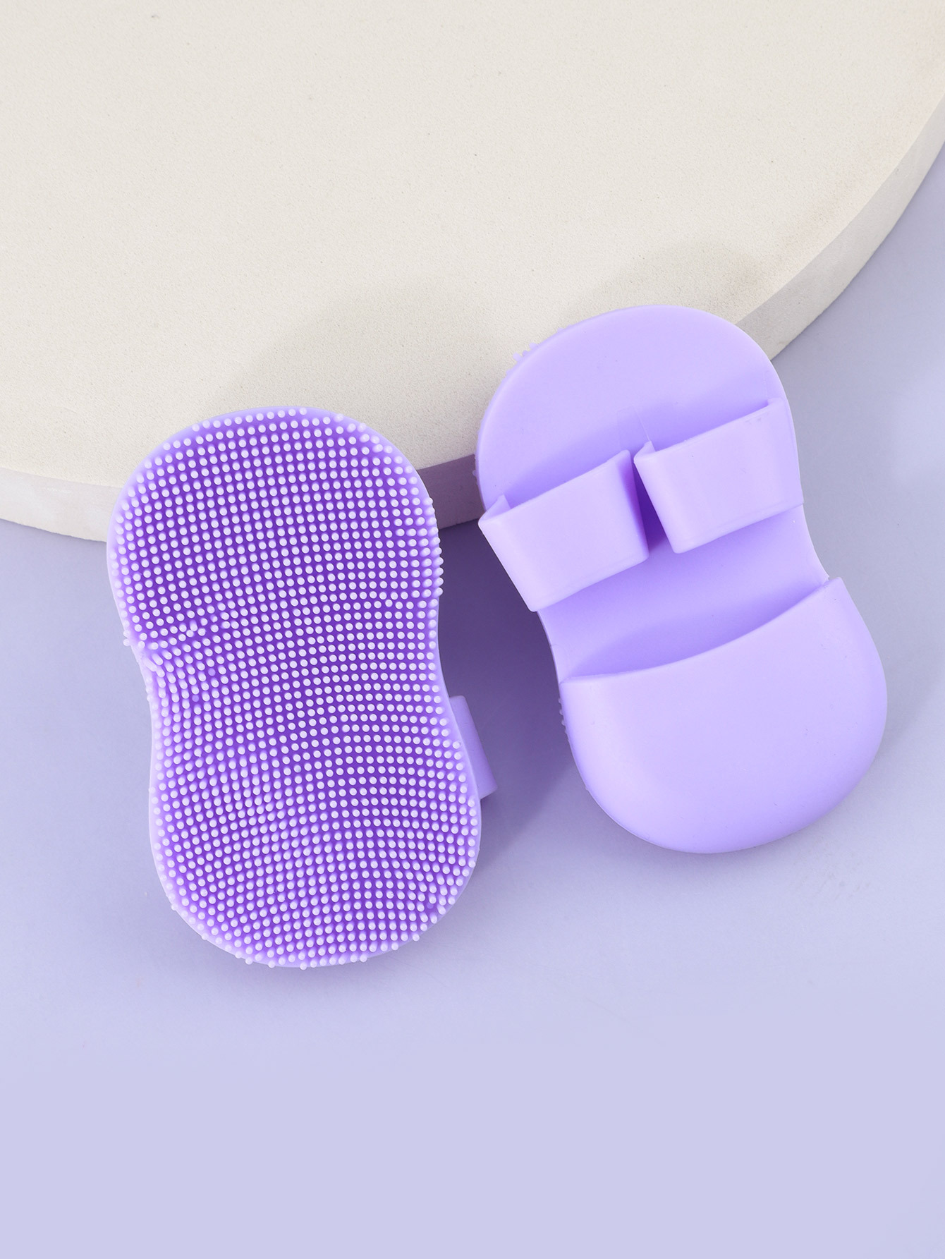 Mini Finger Facial Cleansing Brush Soft Silicone Massage Clean Pores Remove Makeup Wash Face Nose Nasal Wing Clean Face Brush