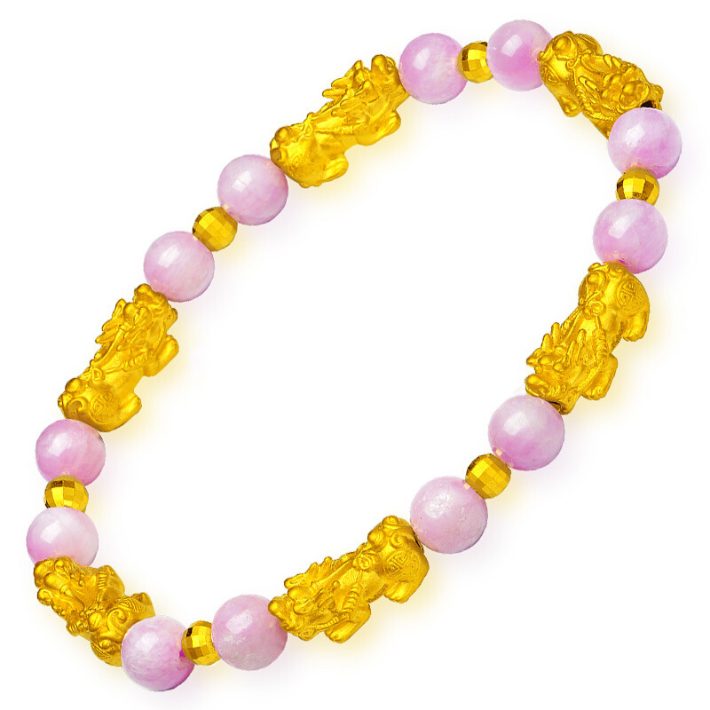浅粉红色 十里桃花6mm