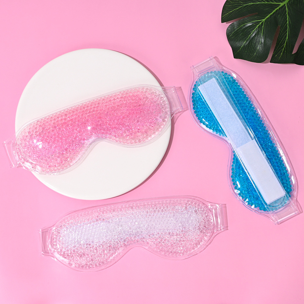 Popular beauty gel cold and hot compress dual-purpose eye mask, cooling ice eye mask, summer ice compress