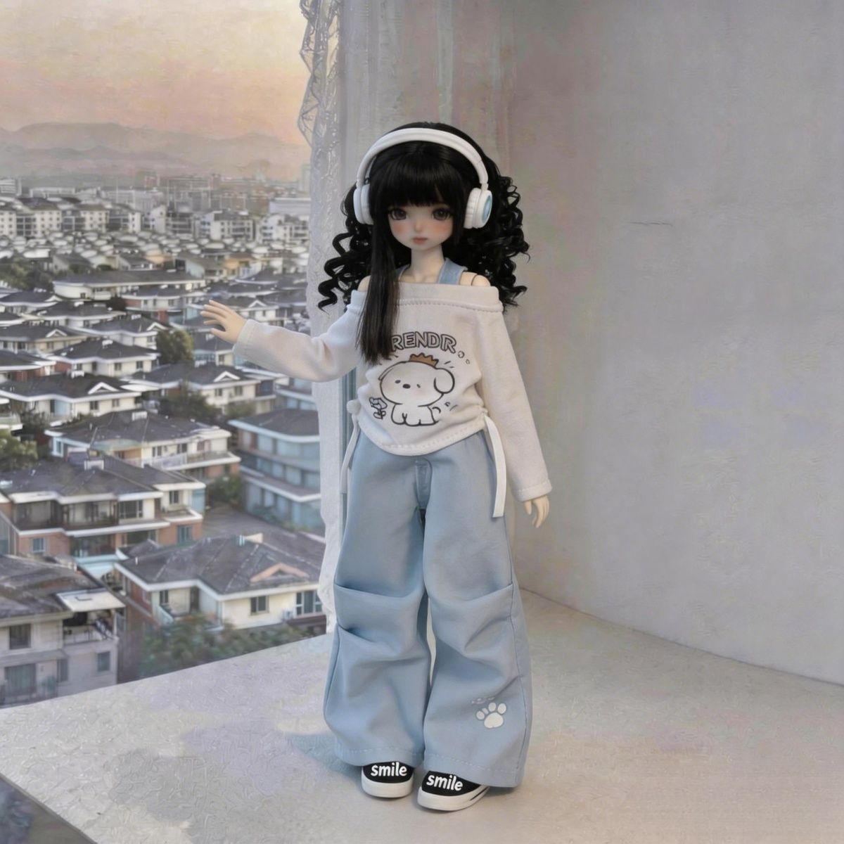 New BJD super cute light oxygen style "Azone 6-point" "ob22" "ob24" doll clothes full set