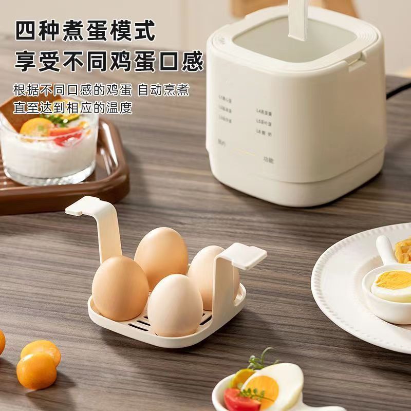 German Egg Cooker Steamer Multifunctional Automatic Shut-off Household Small Mini Dormitory Boiled Eggs Breakfast