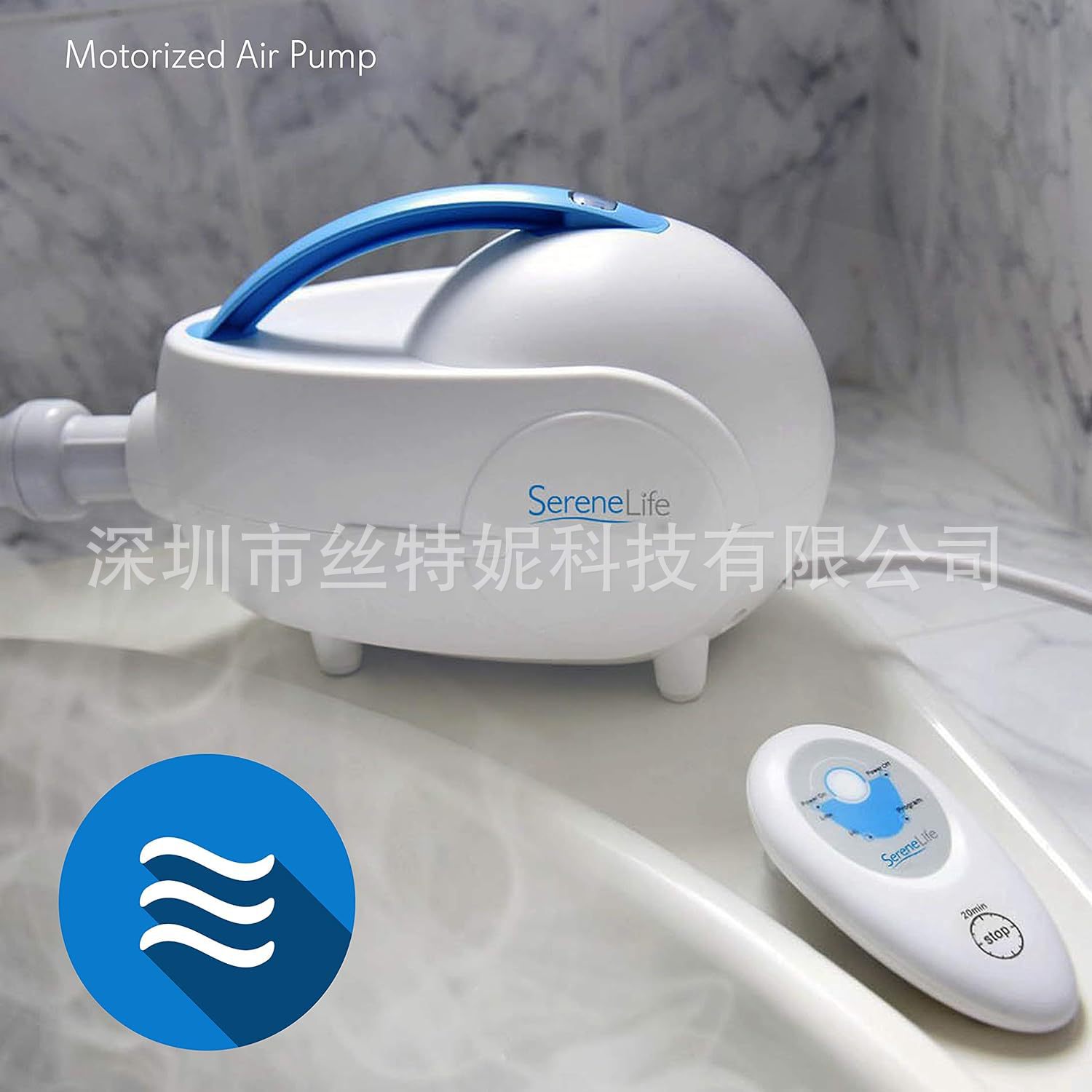 Electric Bathtub Massage Bathtub Bubble Massager Heating Massage Bathing Machine