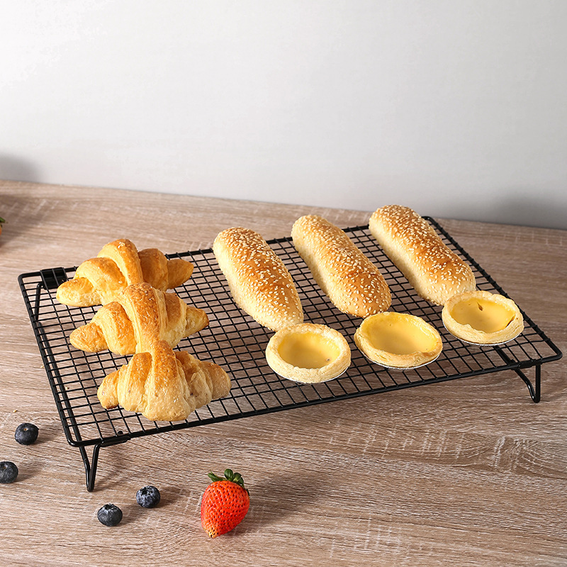 Cake Cooling Rack Bread Baking Grid Drying Rack Computer Cooling Stand Foldable Grid Cooling