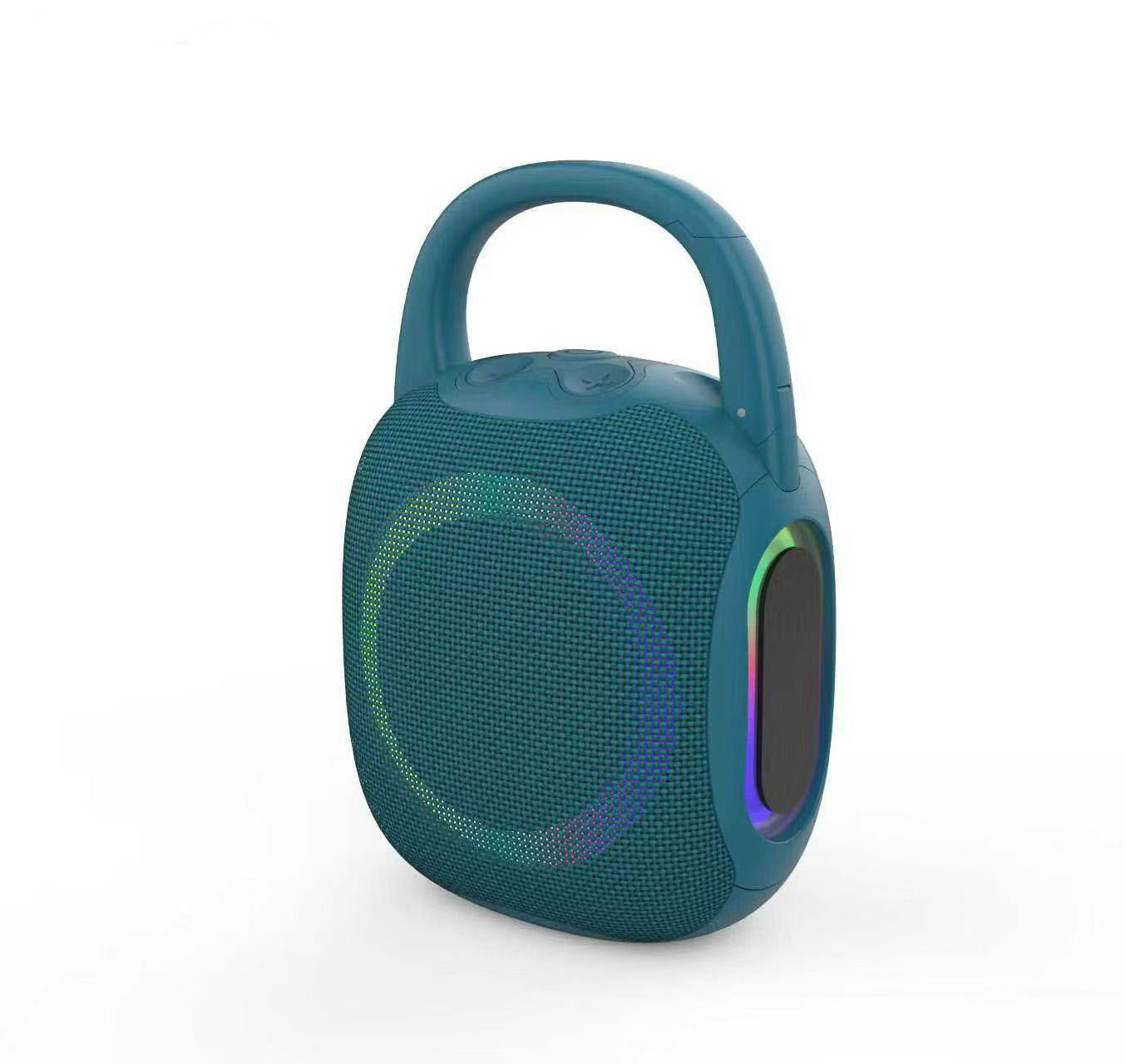 New Outdoor Bluetooth Speaker Portable Mini RGB Card Bluetooth Speaker Heavy Bass Small Speaker