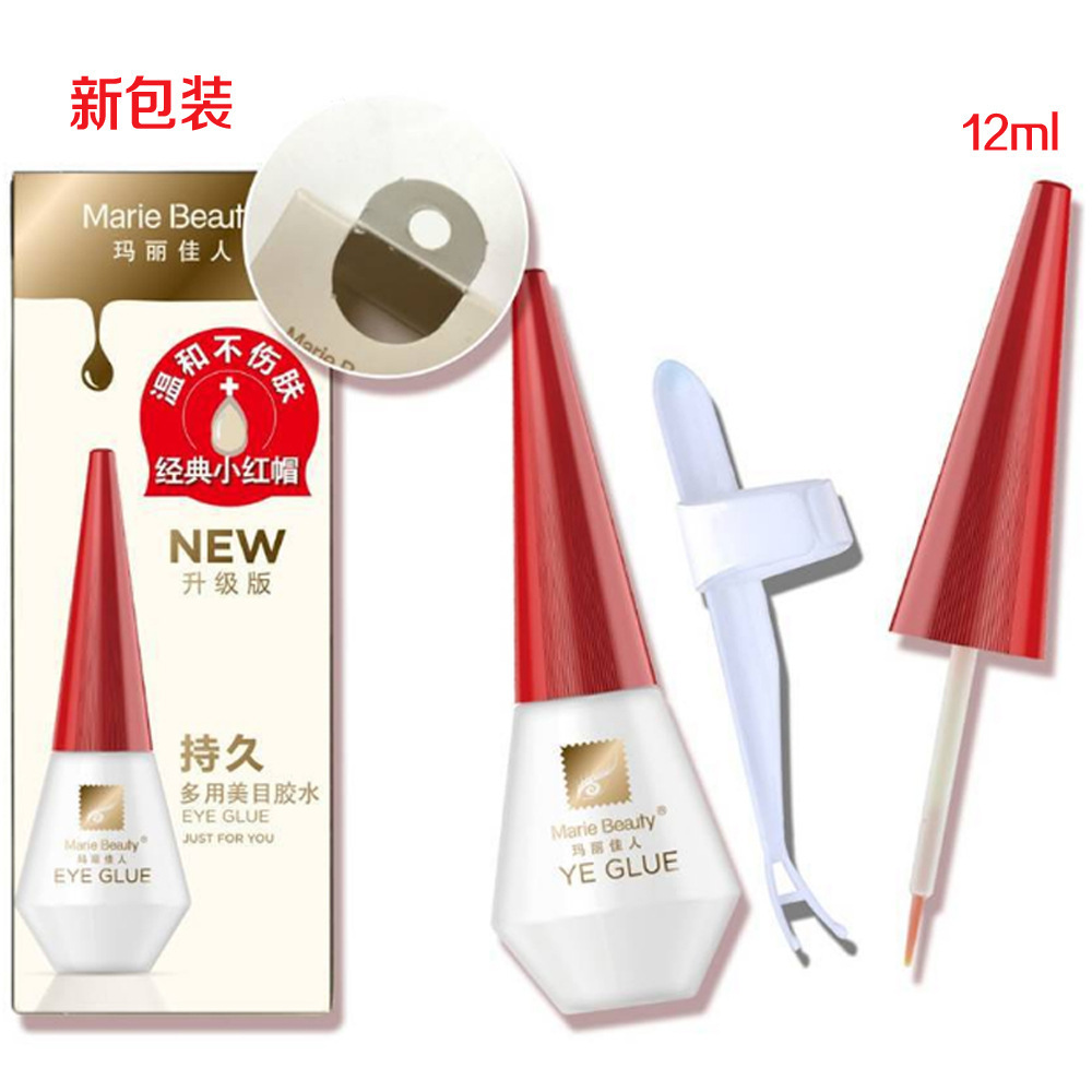Mary Jia Beauty Eyelash Glue Upgraded Version Double Eyelid Setting Cream False Eyelash Glue Transparent